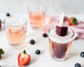 Wildberry Rosé Sekt-Cocktail zum Mädelstag aka Valentinstag {Werbung}