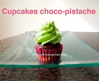 Cupcakes choco-pistache