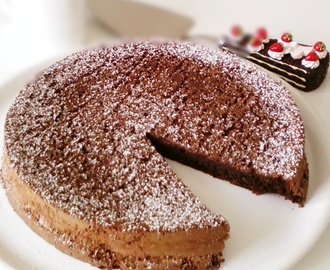 Gâteau au chocolat "Bellevue" de Christophe Felder (sans beurre)