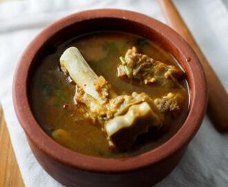 Mutton Elumbu Rasam, Mutton Bone Soup Recipe