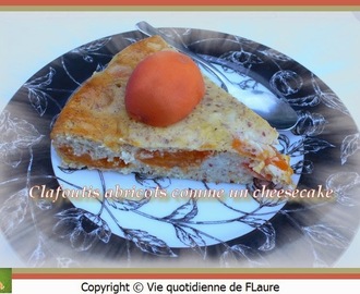 Clafoutis abricots comme un cheesecake