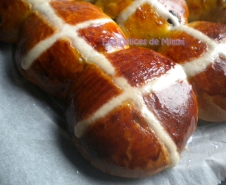 Hot cross buns (petites brioches de Pâques)
