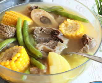 Nilagang Baka (Filipino Beef Soup with Vegetables)