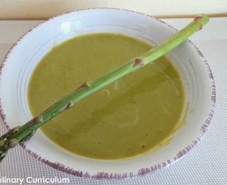 Velouté aux asperges (Asparagus soup)