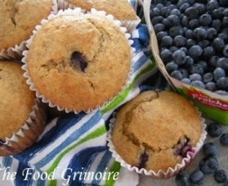 Muffins au son et aux bleuets