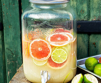 Paloma - mexikansk drink med grapefrukt och lime