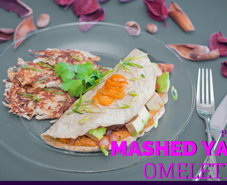 Mashed Yam Omelette