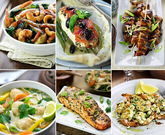 A feast of health from the sea: 30                 Mediterranean and Asian fish and shellfish recipes
