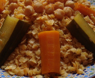 Trida ( petit carré de pate en sauce)