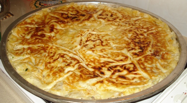 Recette de borek au fromage de brebis, comme un millefeuille (Turquie, Ramazan)