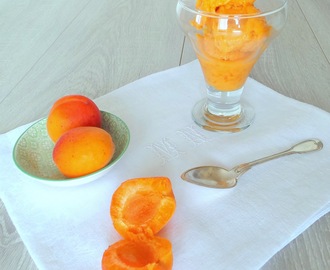 Sorbet abricots bergamote (Bergamot  and Apricot Sorbet)