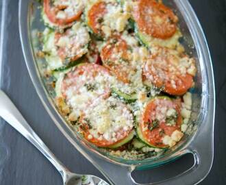Tomato & Zucchini Gratin