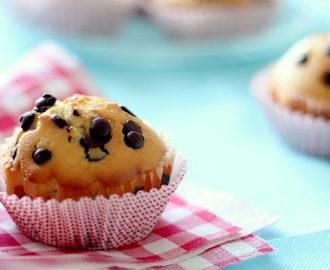 Muffins légers aux Pépites de chocolat ( recette de base )