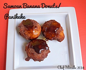 Samoan Banana Donuts/ Panikeke for #Food of the World