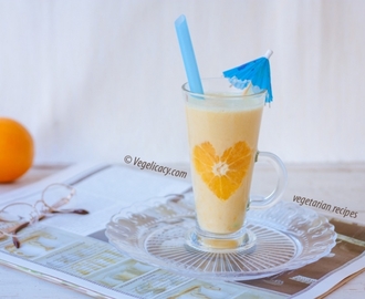 Orange Smoothie | Raw recipe with photos