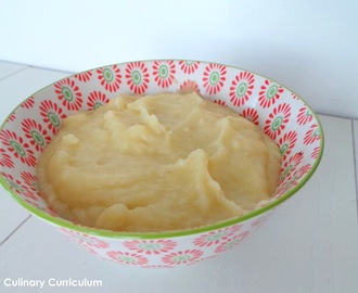Purée de fenouil, pommes et pommes de terre (Fennel apples and potatoes puree)