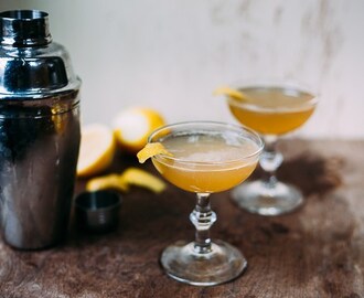 bourbon sidecar cocktails + exciting news
