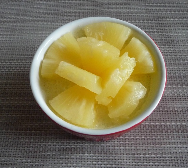 Panna cotta coco ananas