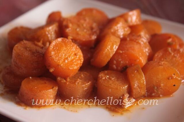 zroudiya m'chermla "carottes epicées" cuisine algerienne