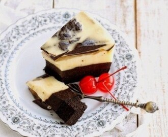 Resep Puding Cake Lapis Coklat Vanilla Lezat