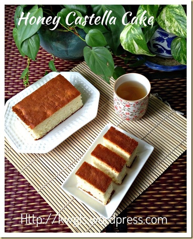 Let’s Try A Japanese Honey Sponge Cake–Castella or Kasutera (カステラ, 长崎蛋糕)