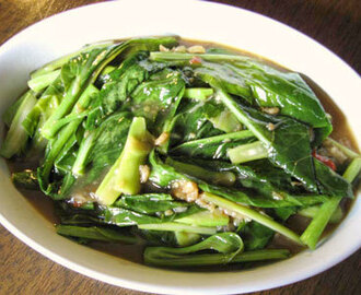 Resep Chinese Food : Kailan Saus Tiram