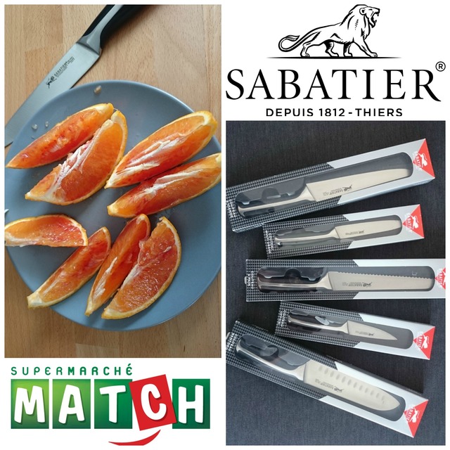 Operation couteaux Sabatier chez Match !
