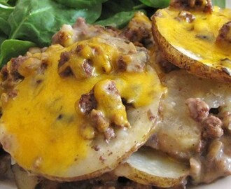 Hamburger Potato Casserole