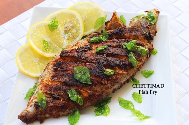 FISH FRY RECIPE - CHETTINAD FISH FRY