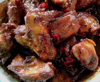 Resep Chinese Food : Paha Ayam Goreng Siram Sauce Kecap Ikan