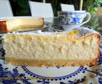 Classical Baked Cheese Cake (Donna Hay recipe)