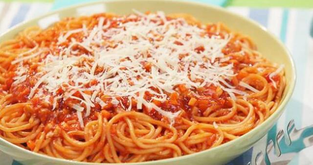 Chicken Carrot Spaghetti
