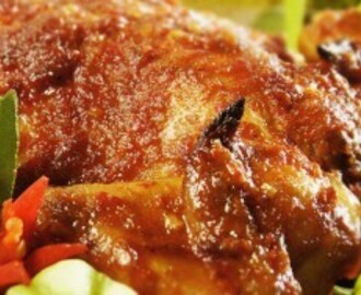 Resep Ayam Bumbu Rujak Super Pedas Nikmat