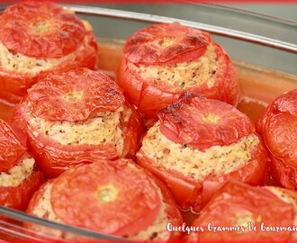 Tomates farcies au jambon rôti #Omnicuiseur