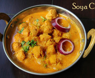 Soya Chunk Curry – Soya Granules Curry | Soya Chunk Gravy