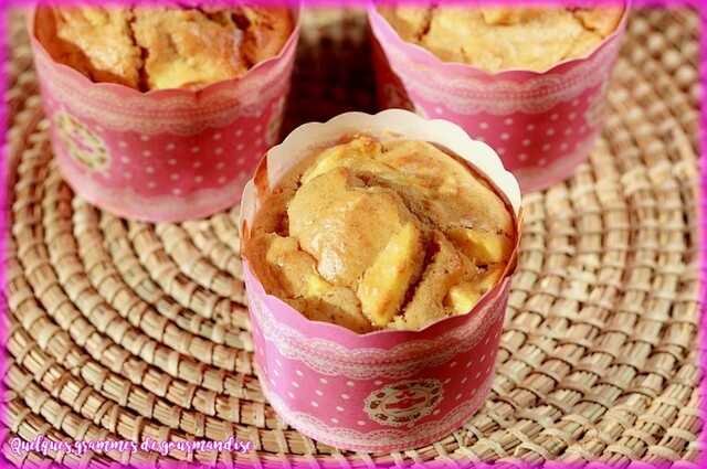 Muffins pommes et crème de marrons