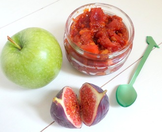 Churney figues et pommes (Fig and apple chutney)