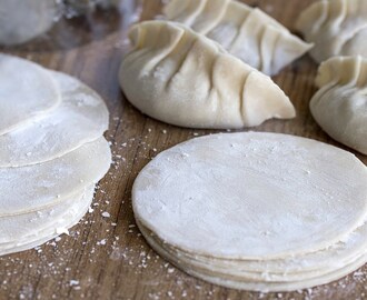 Como hacer Pasta para Gyoza, Empanadillas Chinas y Dumplings| Masa para empanadillas