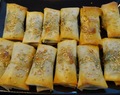 Rollitos de espinacas con queso de cabra