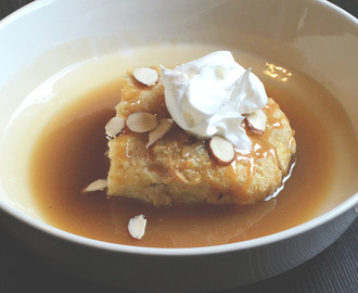 Bread Pudding with bourbon sauce