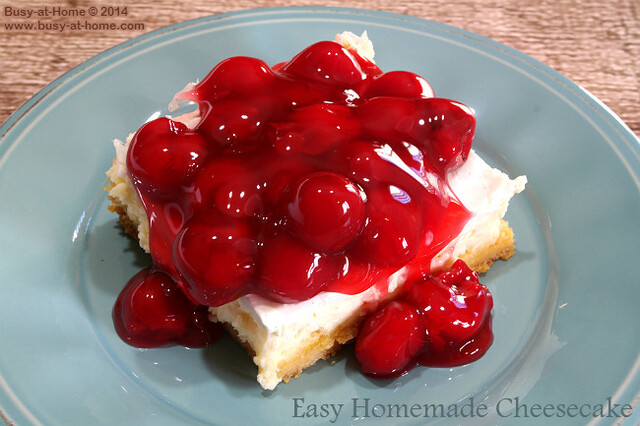 Easy, Delicious Cherry Cheesecake with a Delectably Unique Crust