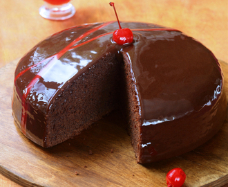 Шоколадный кекс "Crazy Cake" / Bolo de chocolate "Crazy Cake"