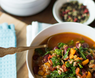 Extra-lean Turkey Chili with Kale
