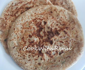 Aloo Paratha (with mother's tip)