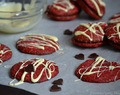 Valentínske "Red velvet" cookies