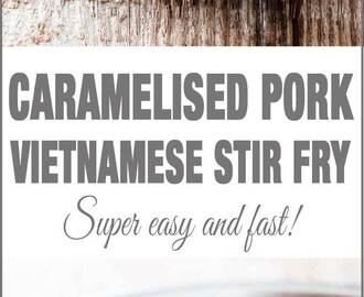 Vietnamese Caramelised Pork Bowls