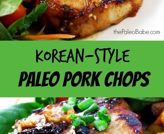 Paleo Korean Pork Chops Recipe
