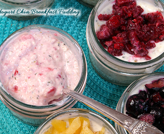 Yogurt Chia Breakfast Pudding, Easy and Delicious for Busy Mornings