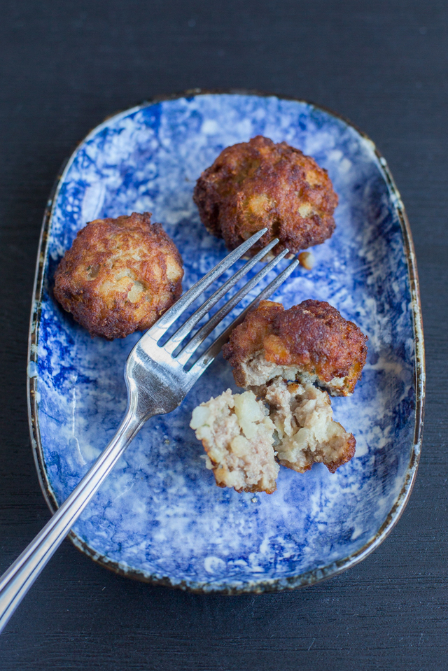 Indonesian Meat and Potato Fritters (Perkedel)