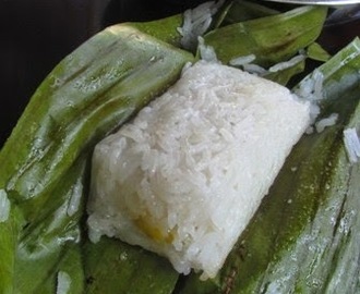 Vietnamese Steamed Banana Sticky Rice